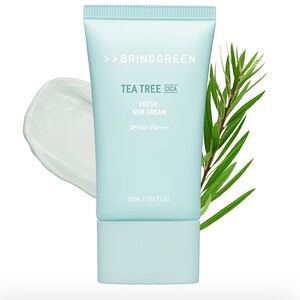Tea Tree Cica Sun Cream - Light Blue